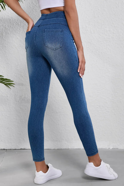 High Waist Skinny Jeans Medium