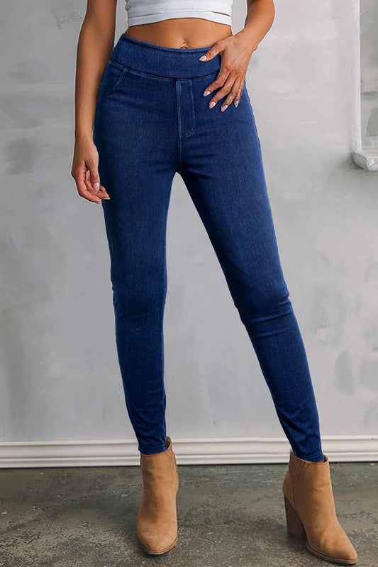 Skinny Jeans with Pockets Medium