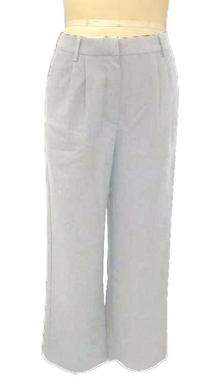 Women's casual trousers with slight bootcut White