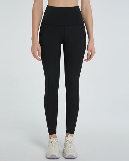 High Waist Active Leggings Black