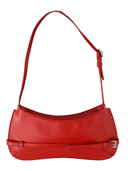 Fashion shoulder bag retro baguette bag Red FREESIZE