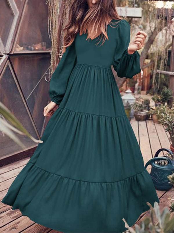 Elegant Round Neck Dress