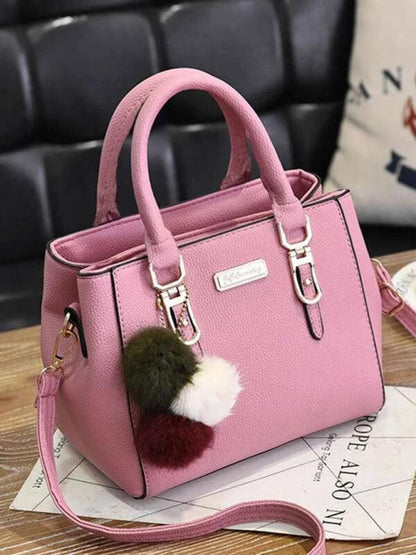 women's handbag fashion all-match shoulder bag Pink F